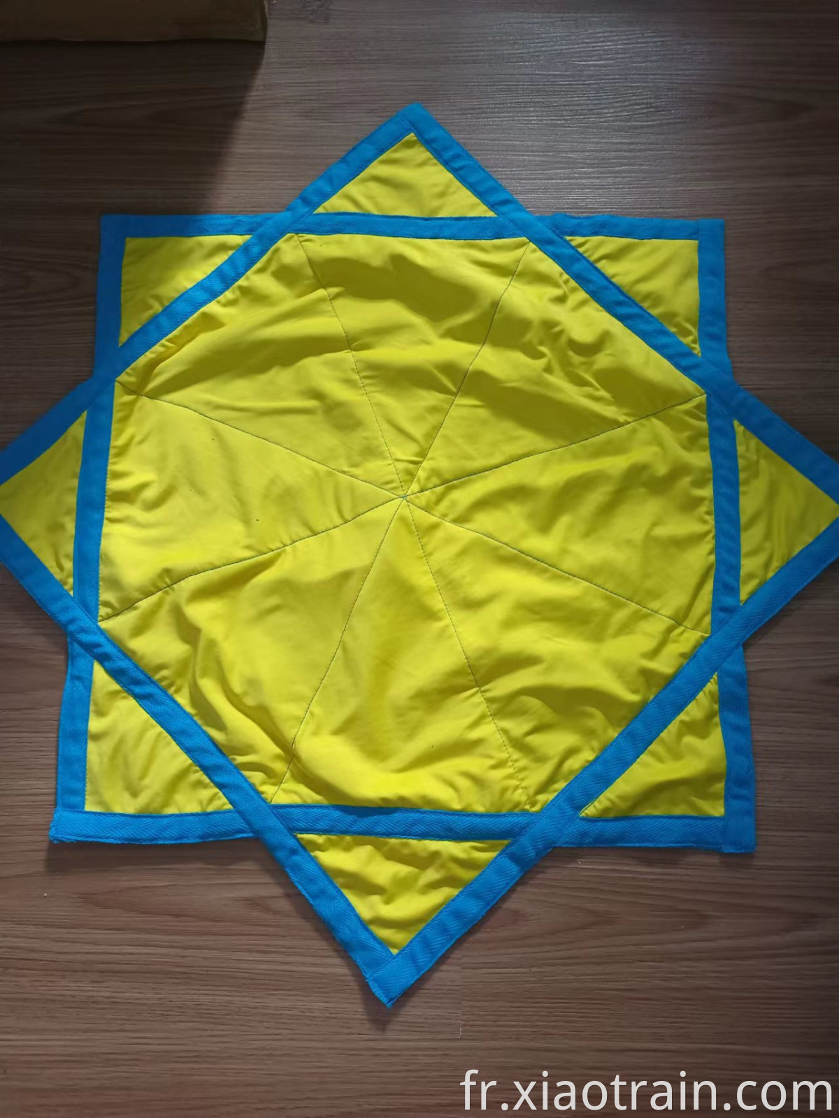 Dapo Dance Star Spinning Tissu Israël Dance Mandkerchief Handcraft Tissu Florpor pour le sport